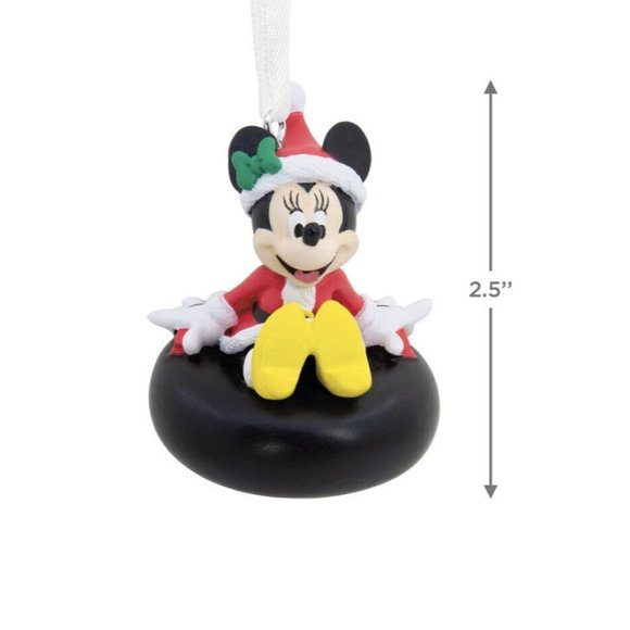 Hallmark Ornament (Disney Minnie Mouse on Snow Tube) - Walmart Exclusive - Picture 4 of 5